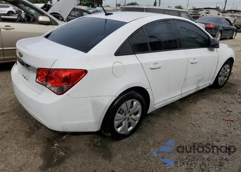 2013 Chevrolet Cruze Ls from USA, damaged, VIN 1G1PA5SG5D7189933